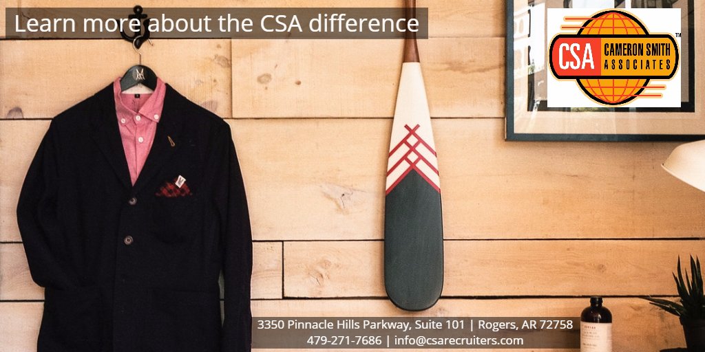 Cameron Smith &amp; Associates is the leading resource for executive #jobs in the Consumer Goods Industry buff.ly/2BBCSTK