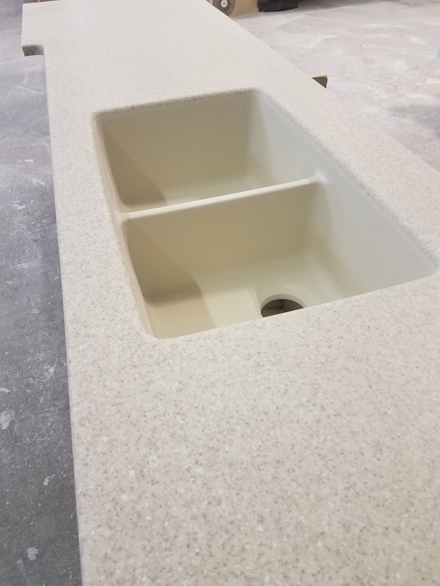 River City Ssf On Twitter Corian Sahara Countertop With Seamless