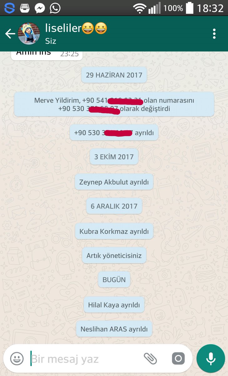 Grupta herkesi teker teker mezun etmişim 😇