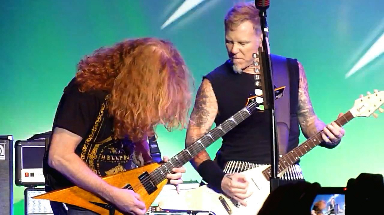 MᴇᴛᴀʟʟɪᴄA on X: "December 11th, 2011: On #Metallica's 30th anniversary, Dave Mustaine joined on stage & performed "Phantom Lord" & "Jump in the Fire" with the band! https://t.co/pYaZK62CV4" / X