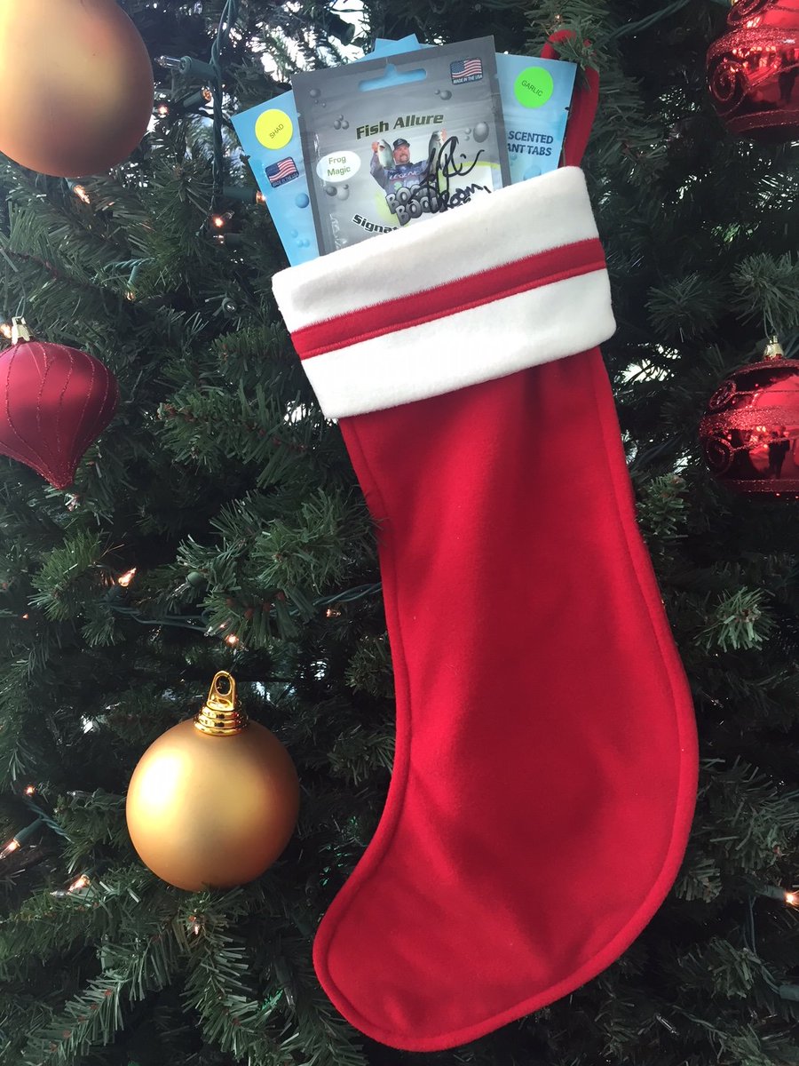 Fish Allure is the perfect stocking stuffer! Get yours today at Tacklewarehouse.com or FishAllure.com Peel. Stick. Catch.