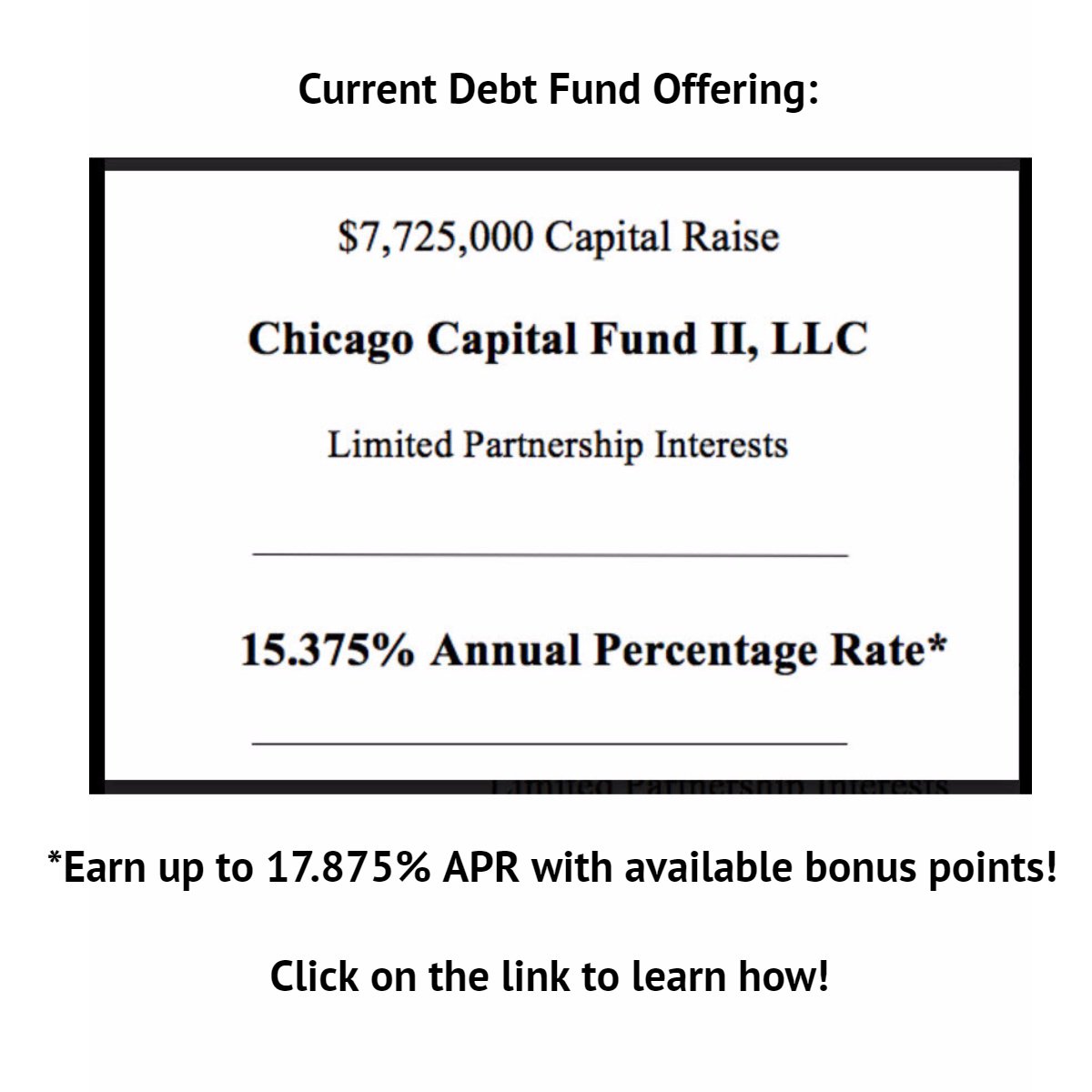 EquityBuild's tweet image. EquityBuild is pleased to present our current debt fund offering for accredited investors! For more information about this opportunity call (877) 978-1916. Let's talk today. *hubs.ly/H09qwrR0