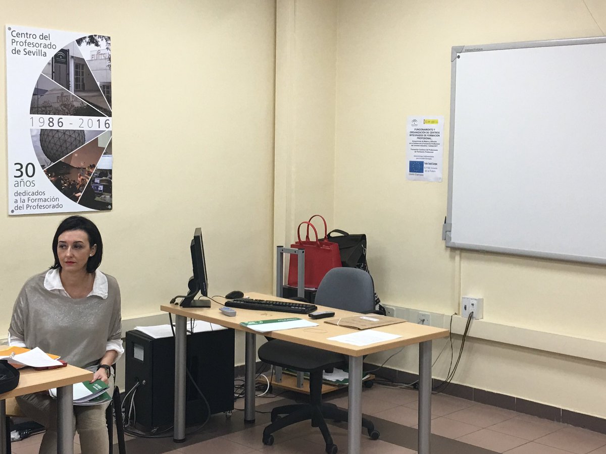 I JORNADAS REGIONALES DE FUNCIONAMIENTO Y ORGANIZACIÓN DE CENTROS INTEGRADOS DE FORMACIÓN PROFESIONAL en el CEP de Sevilla. Puesta en común de los CPIFP y La Dirección General de FP. <a href="/CEPdeSevilla/">CEP de Sevilla</a>