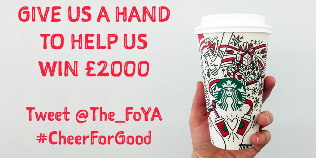 .<a href="/EHFoundation237/">Ethereal Heart Fdn</a> Thanks for the RT of <a href="/The_FoYA/">Friends of YA</a> #CheerForGood campaign! Please click on this link for your tweet to count towards our score or just tweet us with the hashtag #CheerForGood... ctt.ec/de5ch