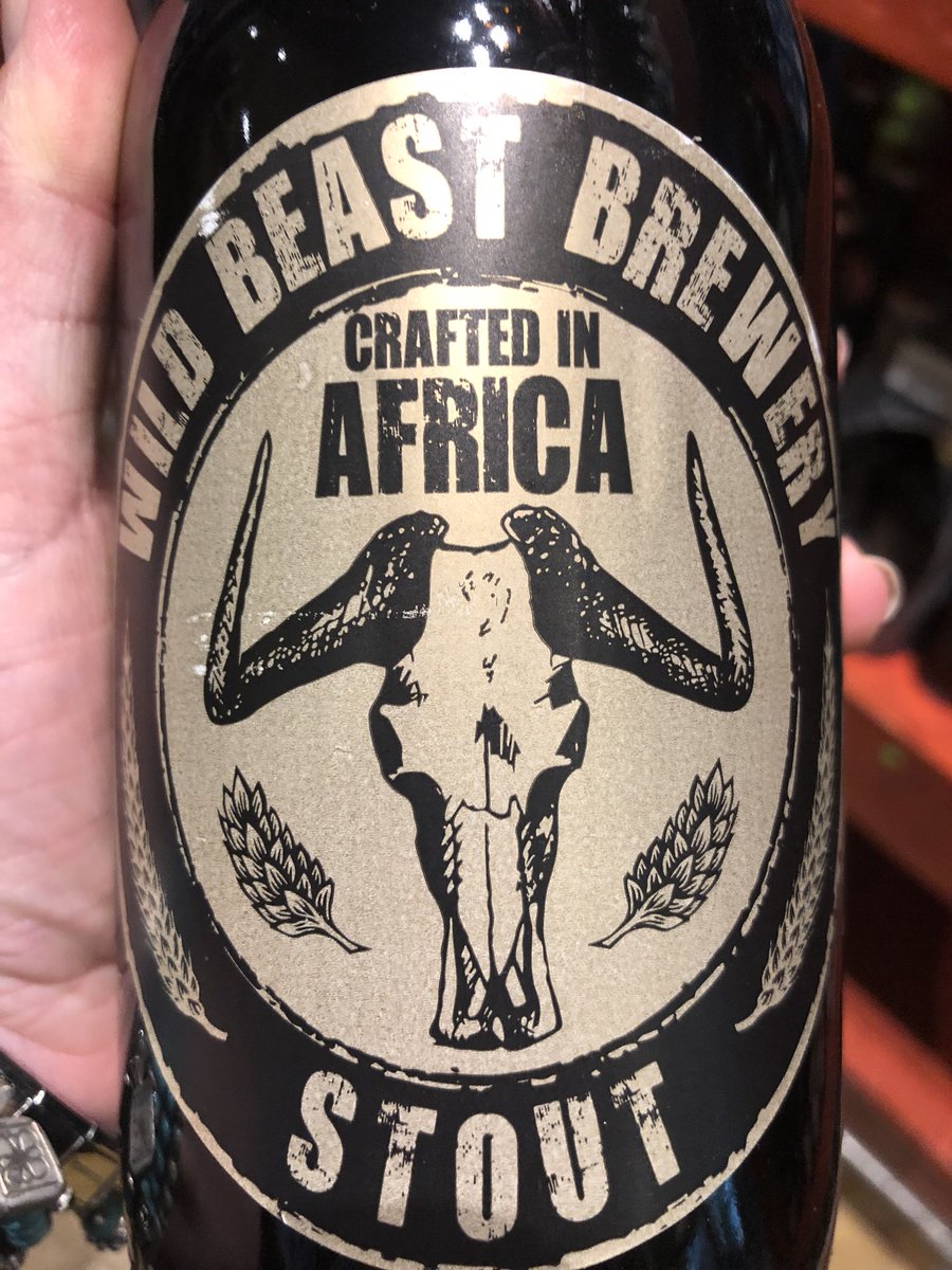 WhiskyoftheWeek's tweet photo. Just love the labels on the @WildBeastBeer Beer. Saw them at @normangoodfello #beer #craftedinafrica https://t.co/bdkk28LUC4