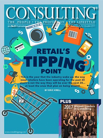 Great insight from Eric Krell, my colleague <a href="/Joel_Bines/">Joel Bines</a>, and more in <a href="/Consulting_Mag/">Consulting Magazine</a>'s December cover story. If you want to know what the emerging narratives in the #retail industry will be for 2018, read more here: bit.ly/2kCGPAv
