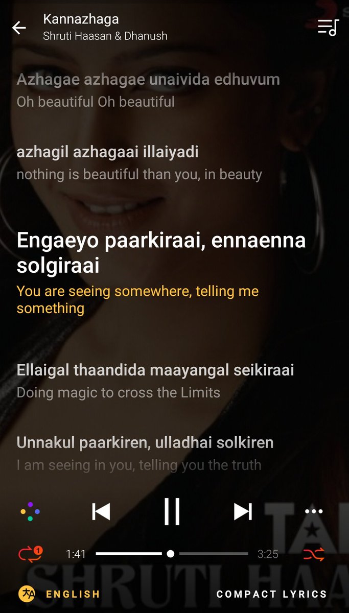 Lahari Sundar On Twitter Love Listening To Her Voice Anytime Her Voice Is A Magic Soulful I Listen To Unvizhigalil And Kannazhaga Daily Shrutihaasan Amazing Lady Https T Co Qbw0m84ydf twitter