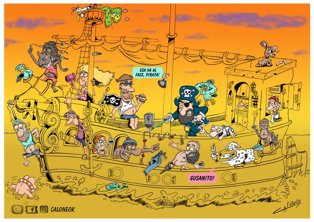 Mi #TiraUnCaño 109 "De Piratas y Selfies"

*Garabato que se mostro en la muestra anual de la Escuela de dibujo de Claudio Kappel el 5D en la Alianza Francesa

Pura Suerte a tod@s y #BuenLunes