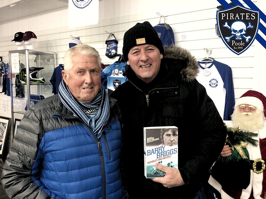 poolespeedway's tweet image. A legend in town… Briggo is currently meeting #speedway fans in the Pirates store. Get down before 3pm to see him!