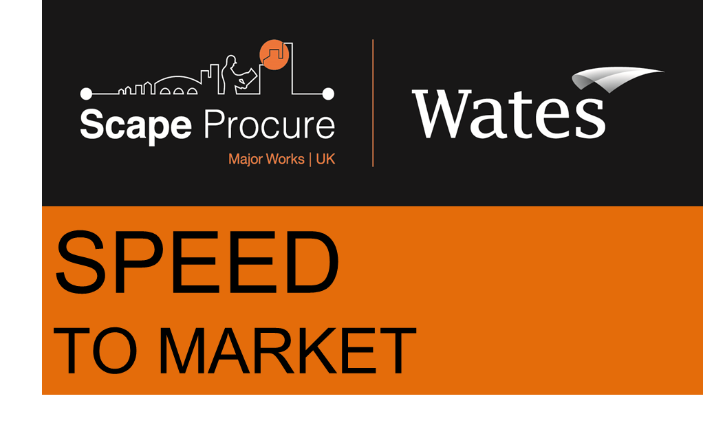 WatesGroup's tweet photo. Speed to Market is just one of the many benefits of using the @Scape_Group ’s Major Works UK framework, with no OJEU requirement &amp; a quick start #teamscape Find out more:  https://t.co/luvRv5Xpip https://t.co/CxOfsFQbxz
