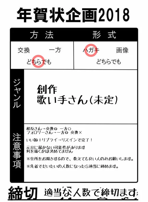 (ギリギリですが)入試も終わったし案外余裕も出てきたので今年もやろうかなと思います～?

画像を一読してからリプライお願いします٩꒰。•◡•。꒱۶ 