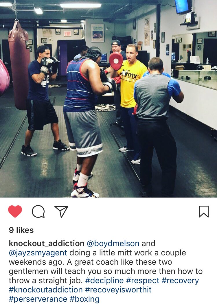 BoydMelson's tweet photo. Trying to knock out addiction on Staten Island one punch at a time :)
#KOA #KnockOutAddiction https://t.co/2YUk4hRlle