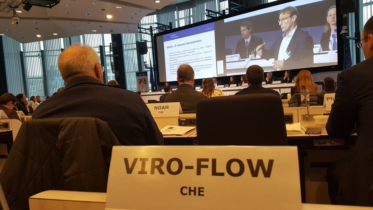 lore25n's tweet image. #VIRO-FLOW and #NOAH, the two ITNs coordinated @ICIQchem are in Brussels attending the Coordinators Day. Thanks @MSCActions