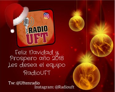 uftenradio's tweet photo. El equipo de #RadioUft desea en estas navidades🎄 mucha paz😇, amor❤️, dicha y unión 💛💙❤️con sus seres queridos y amistades, y que todo sus sueños y anhelos se hagan realidad...#Paz #Union #Venezuela #Amor #Prosperidad #MejorPais #MejorFuturo #Salud #Abundancia https://t.co/stGyQrZJFt