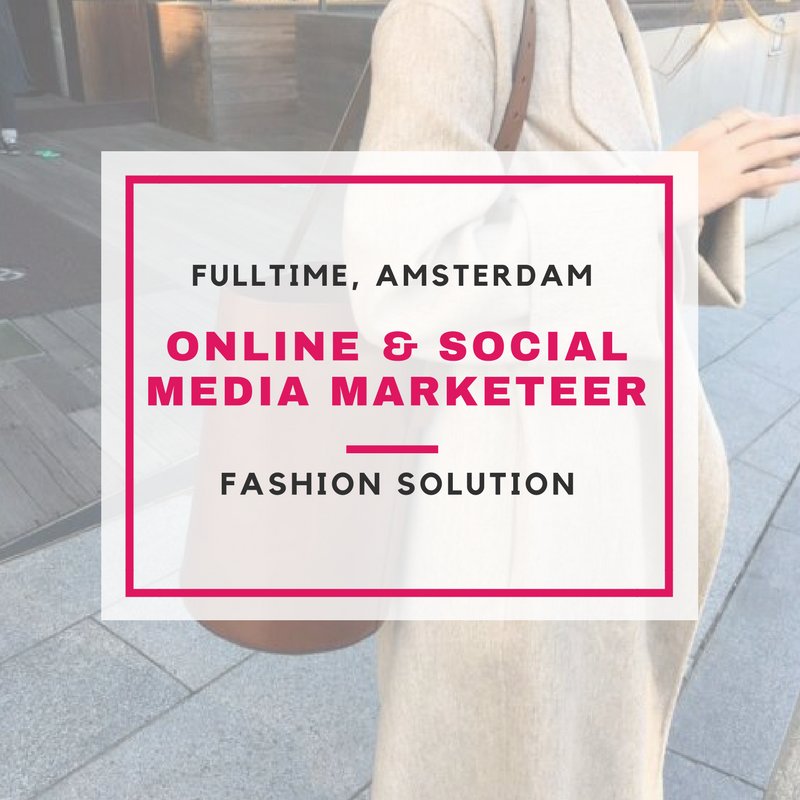 bestfashionjobs's tweet photo. Online & Social Media Marketeer - https://t.co/aXDJtYnGYX
#socialmedia #onlinemarketing #groothandel #dameskleding #b2bwebshop #fashionsolution #vacatures #fashion #lifestyle #mode #design #styling #inkoop #productie #visualmerchandising #logistiek #marketing #ecommerce #retail https://t.co/DWhx1k6zfC