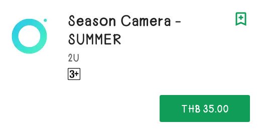 itliney's tweet photo. แอพ #SeasonCamera ทั้งเซ็ตราคาเพียง 30 ฿ ซื้อแยกตัวละ 5 ฿ แอพแท้💯
#ขายแอพ #แอพแต่งรูป #แอพแอนดรอยด์ #ถูกและดี #แอพ #ถูกบอกต่อ https://t.co/4PNwH0LwMN