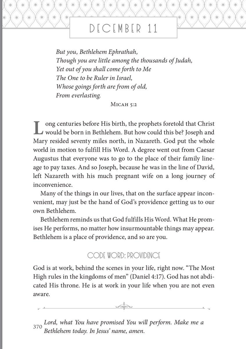 OSHawkins's tweet photo. What you thought was a problem may be the hand of God getting you to ur Bethlehem? Todays devo here #BelieversCode https://t.co/TJYqp51FL6