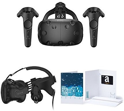 AMZNVideoGames's tweet image. Ready for Fallout 4 VR tomorrow? Today only: Gold Box on HTC VIVE bundle that includes a free Deluxe Audio Strap, $100 Amazon GC, FO4, and more - amzn.to/2nBNjk5