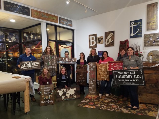 DeronPoisson's tweet photo. We work as a team, we craft as a team #gettingcrafty #greatplacetowork #JVLWay https://t.co/1xpHaipo96