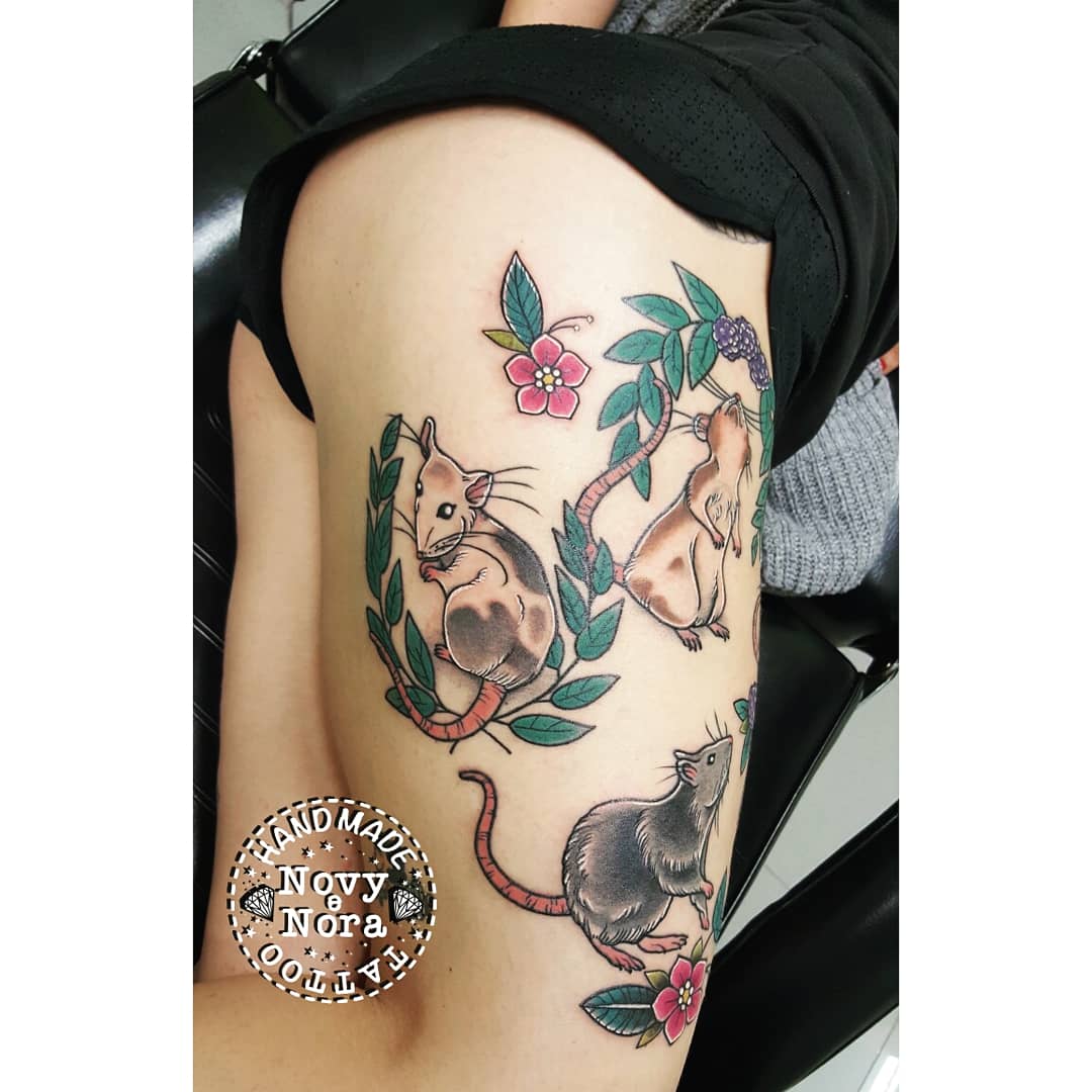Novytattoo Handmade on X: "Animal Lover # #pet #pettattoo #rat #rats # rattattoo #girltattoo #girl #handmadetattoostudio #fattoamano #tattoo #Carpi #mypets #flowerstattoo #flowers #neotraditionaltattoo #neotraditional #art #arte #topine #more ...