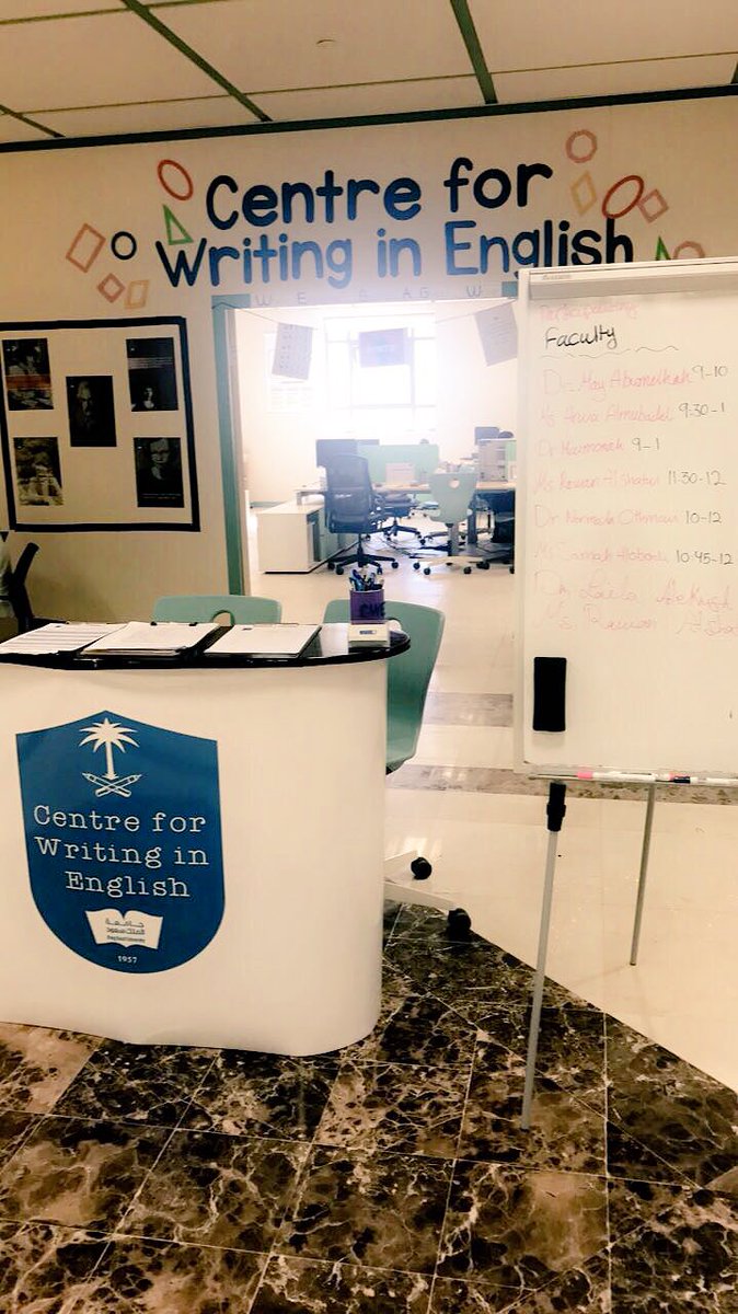 CWE_ksu's tweet photo. The CWE glowed with sunlight as we prepared to receive KSU writers and volunteer faculty consultants โ๏ธโจ #IntlWritein17 #CWEIntlWritein1 https://t.co/b4DsKFpsua