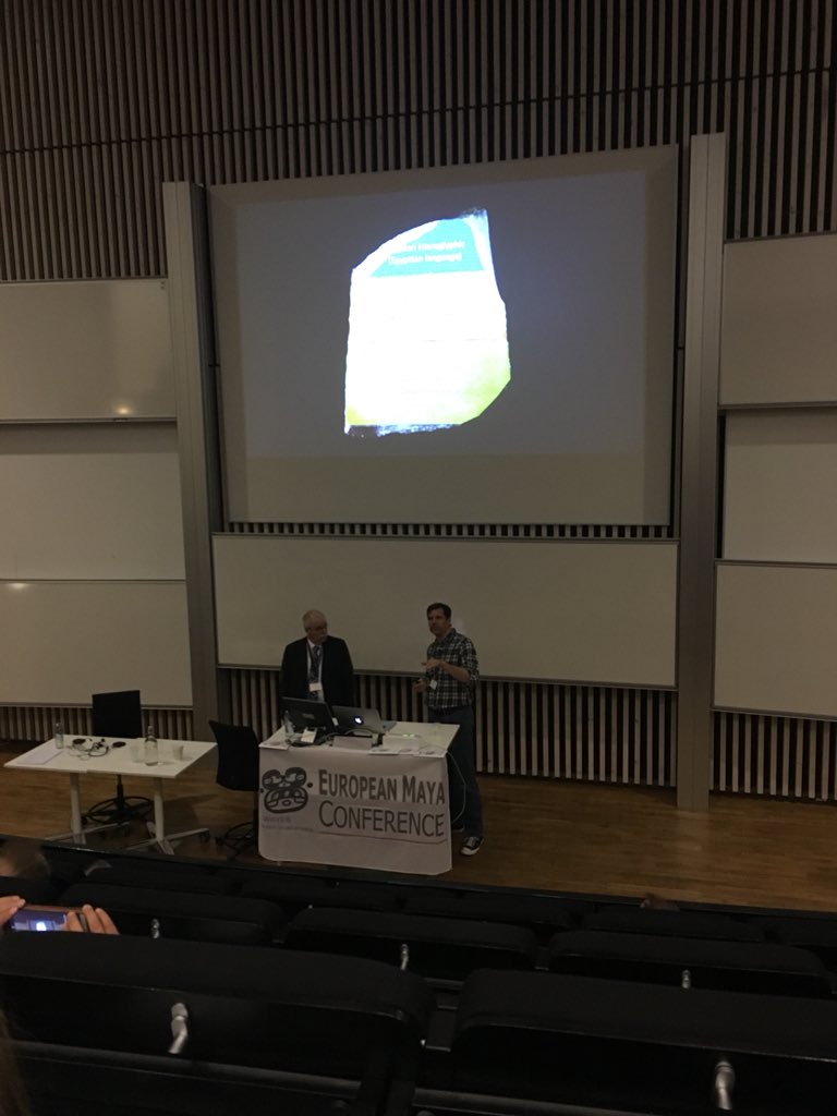 CHPrager's tweet photo. #emc2017 M Zender speaking on decipherment Methods https://t.co/9wwFUqR1Zo
