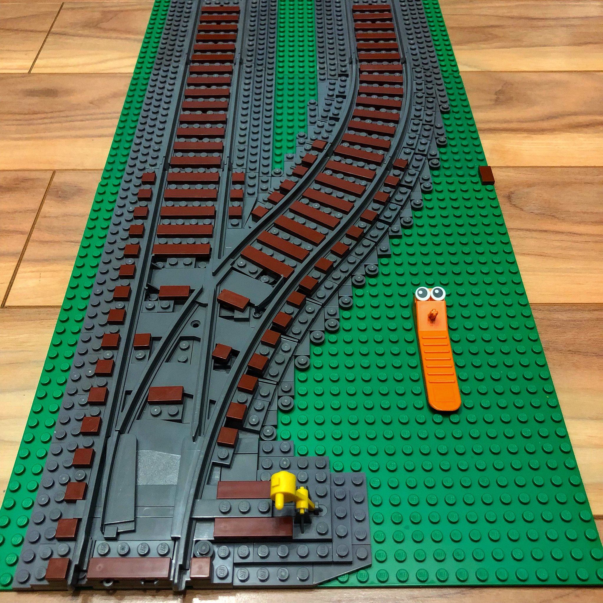 Lego train sales track ballast
