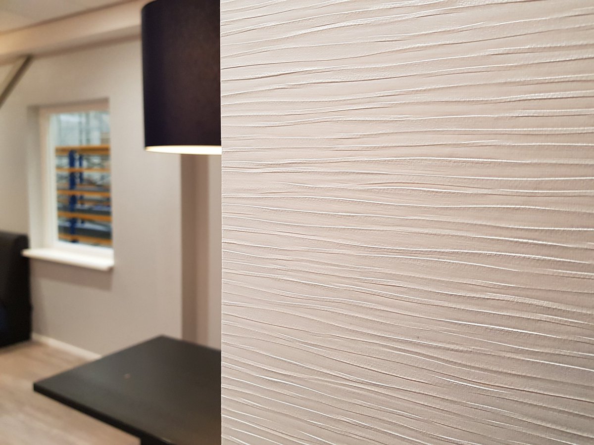 Bedrijfskantine advantech weer helemaal bij de tijd met vescom wandbekleding.#willow   Ontwerp <a href="/DesignStudio_8/">Wendy Achten</a> verwerking @wandtotaal #mooimetvescom #interieurdesign