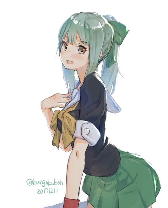 「green skirt」 illustration images(Oldest｜RT&Fav:50)