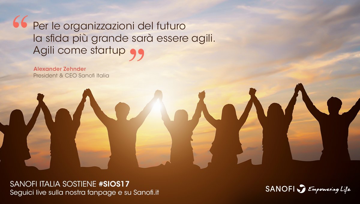 Ogni sfida rappresenta un'opportunità. Quella della #salute è globale e per affrontarla occorre andare oltre i confini #Sios2017 #BeyondBorders bit.ly/2juziU2