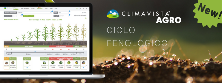 ClimaVistaAgro's tweet photo. Ciclo Fenológico automatizado, una novedad firmada por #CimaVista Agro https://t.co/7gwfRUOkyE https://t.co/Hxv4p8zycu