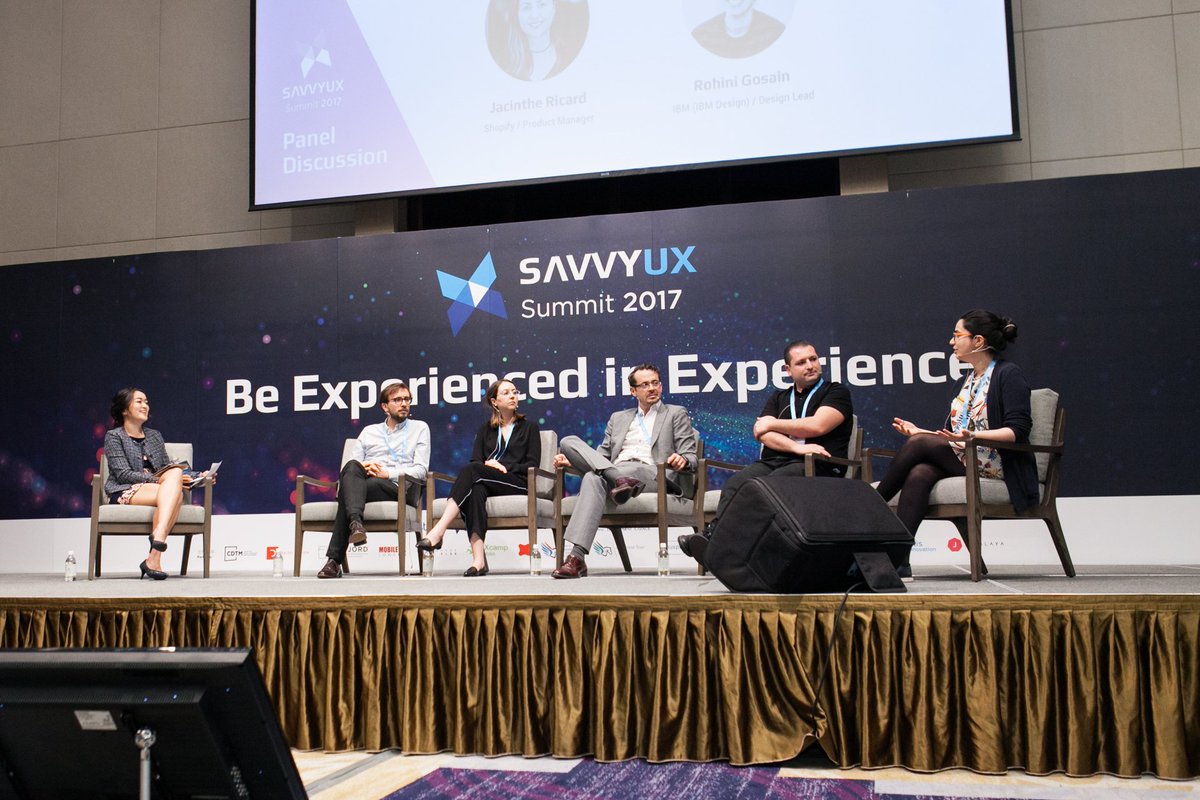Such a huge success at <a href="/SavvyUXSummit/">Savvy UX Summit</a> co-host by <a href="/UXTestingIO/">UXTesting</a> and <a href="/SavvyUX/">SavvyUXer</a>. 9 global speakers coming to #Taipei to share their UX and design experiences with 200+ attendees, 100+ corporate representatives, and 14 nationalities.

See you next yeat at another city! :)