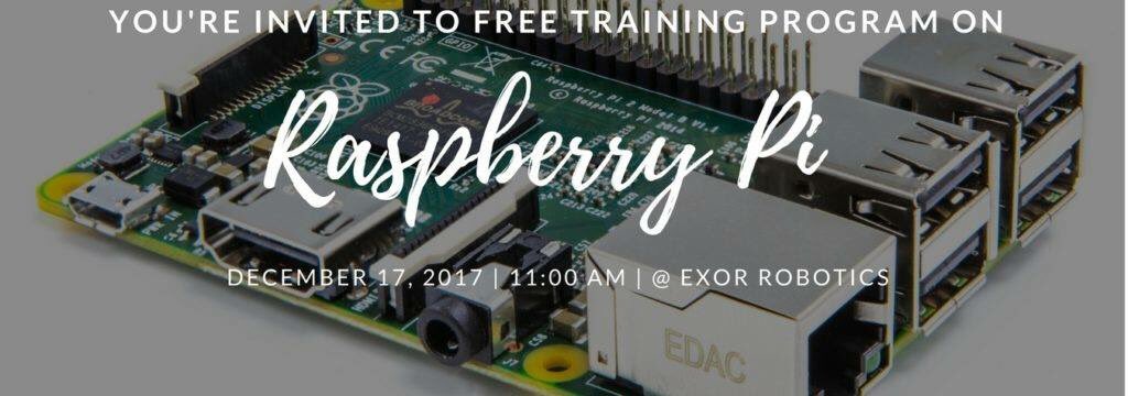 Vigneswaran__S's tweet photo. NOW ITS A CHANCE FOR YOU TO GET AWARE ABOUT RASPBERRY PI FOR FREE . ATTEND THE FREE SESSION ON 17 DECEMBER 2017.
ITS AN OPPORTUNITY REGISTER YOUR SEATS NOW .....!!!!
Visit: https://t.co/W9wV3lpCWH
#ExorRobotics https://t.co/2kMHkII1i0