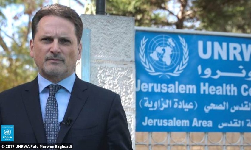 “Mi trovo qui, nella città vecchia di #Gerusalemme, per assicurare a voi – #rifugiati #palestinesi – che UNRWA è più determinata che mai a proteggere i vostri diritti e rispondere alle vostre esigenze' Pierre Krähenbühl, Commissario Generale di UNRWA. Da: bit.ly/2AuJB1w
