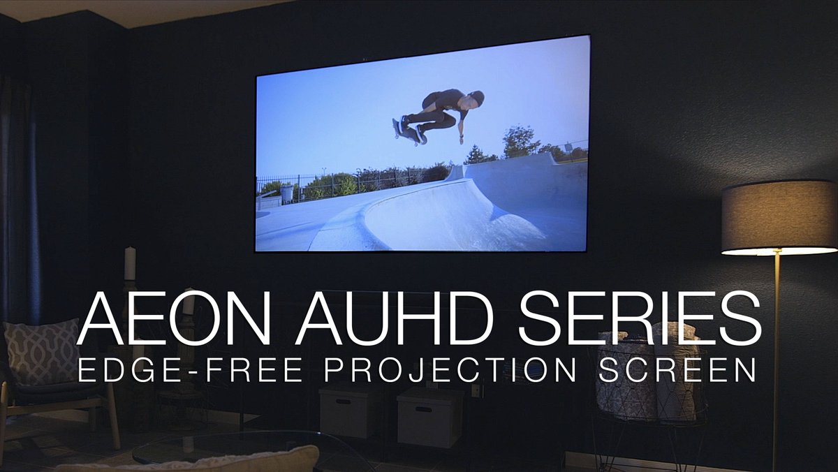 See our award-winning AEON AUHD acoustically transparent, edge-free projection screen in action and learn about its unique features in our latest video. youtube.com/watch?v=_hhGcQ… #hometheater #projectionscreen #Review