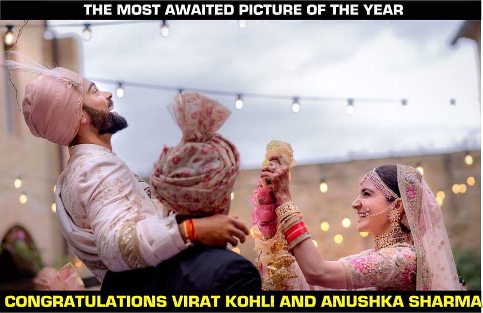 RainaFansFc's tweet photo. #VirushkaWEDDING https://t.co/vX4Svo5Mmv