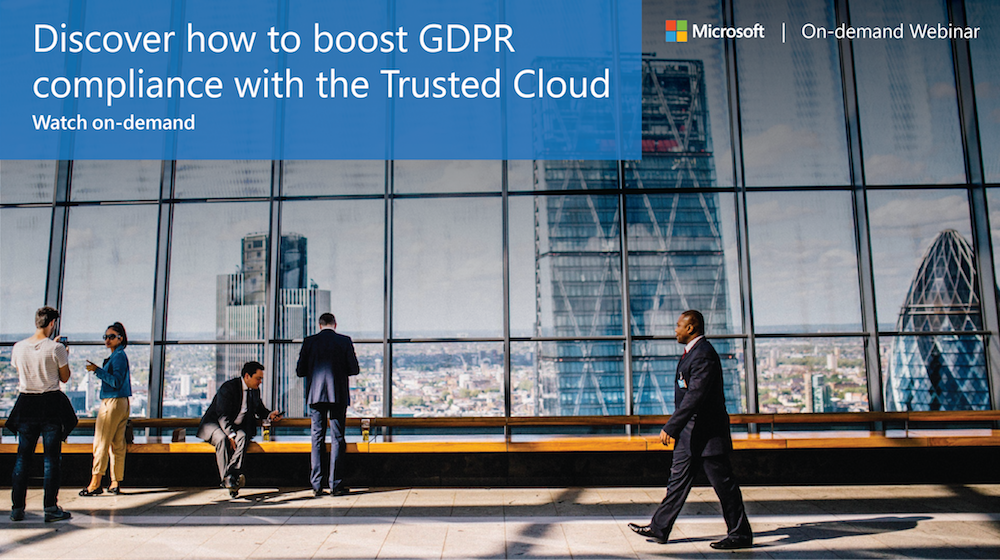 The #MSFT #Cloud provides sophisticated, built-in controls to help you meet #GDPR requirements. Learn more: https://info.microsoft.com/ThrivingInTheGDPRera-Registration.html?wt.mc_id=AID625633_QSG_SCL_211343