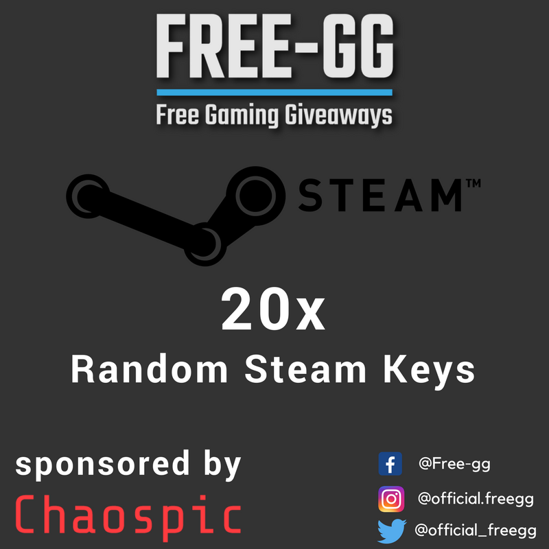 official_freegg's tweet photo. In this Giveaway you will be able to win a Random Steam Key! You will be able to redeem this code on Steam!

This giveaway is sponsored by https://t.co/zMgY3NTe8b , take a Look!

Visit https://t.co/Jbh0Q4NkOF in order to take part in this Giveaway!

Good Luck! https://t.co/ViaQ4wS51e