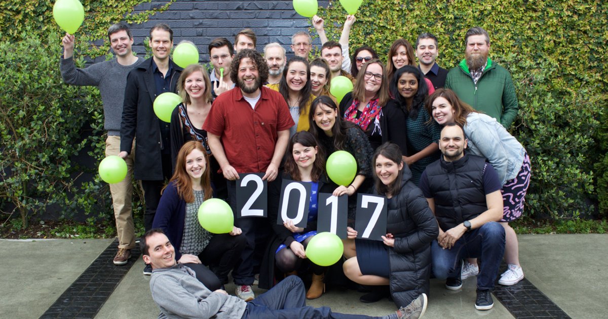 StarNow's tweet photo. It's fair to say we're stoked to be named as a finalist in the @ibmnz Kenexa Best Workplaces Awards for the 2nd year running! #BestWorkNZ https://t.co/URbtBRc4Qw
