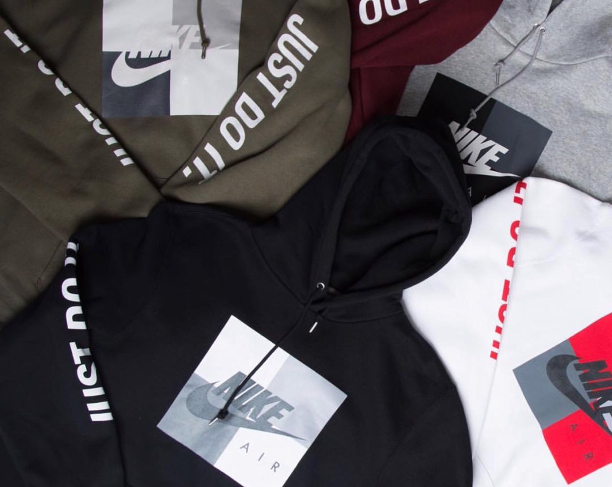 nike air box logo hoodie