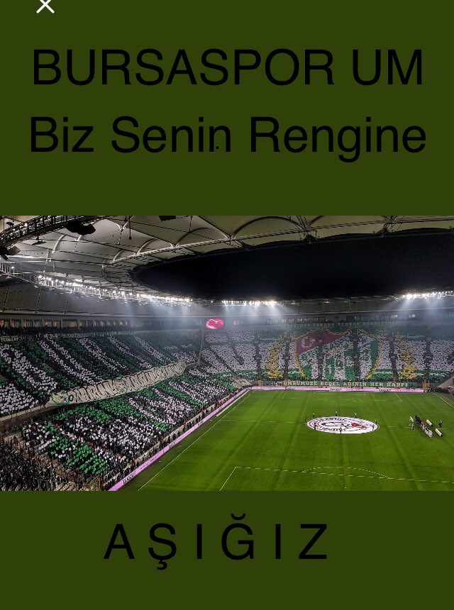 TRT SPOR DA EN İYİ TRİBÜN BURSASPOR TRİBÜNÜ DİYOR İSE SÖZÜN BİTTİĞİ YERDİR     🐊🐊🐊 @necmi16ayyildiz @16numaraaa @SamiAyva @ilrbdr @zafermahle @