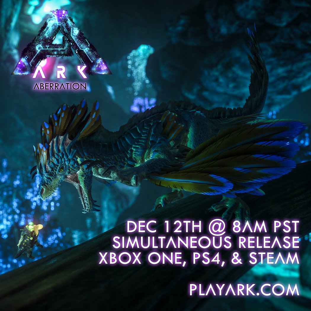 ARK: Evolved on "Are you ready to take on your next adventure? It begins tomorrow! #playAberration https://t.co/2W5ZVUiIZp" / Twitter
