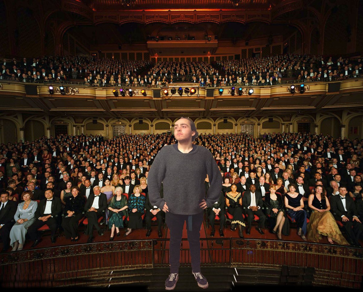 This is #Donald Trubs. Crowd Pleaser. Microphone Teaser.