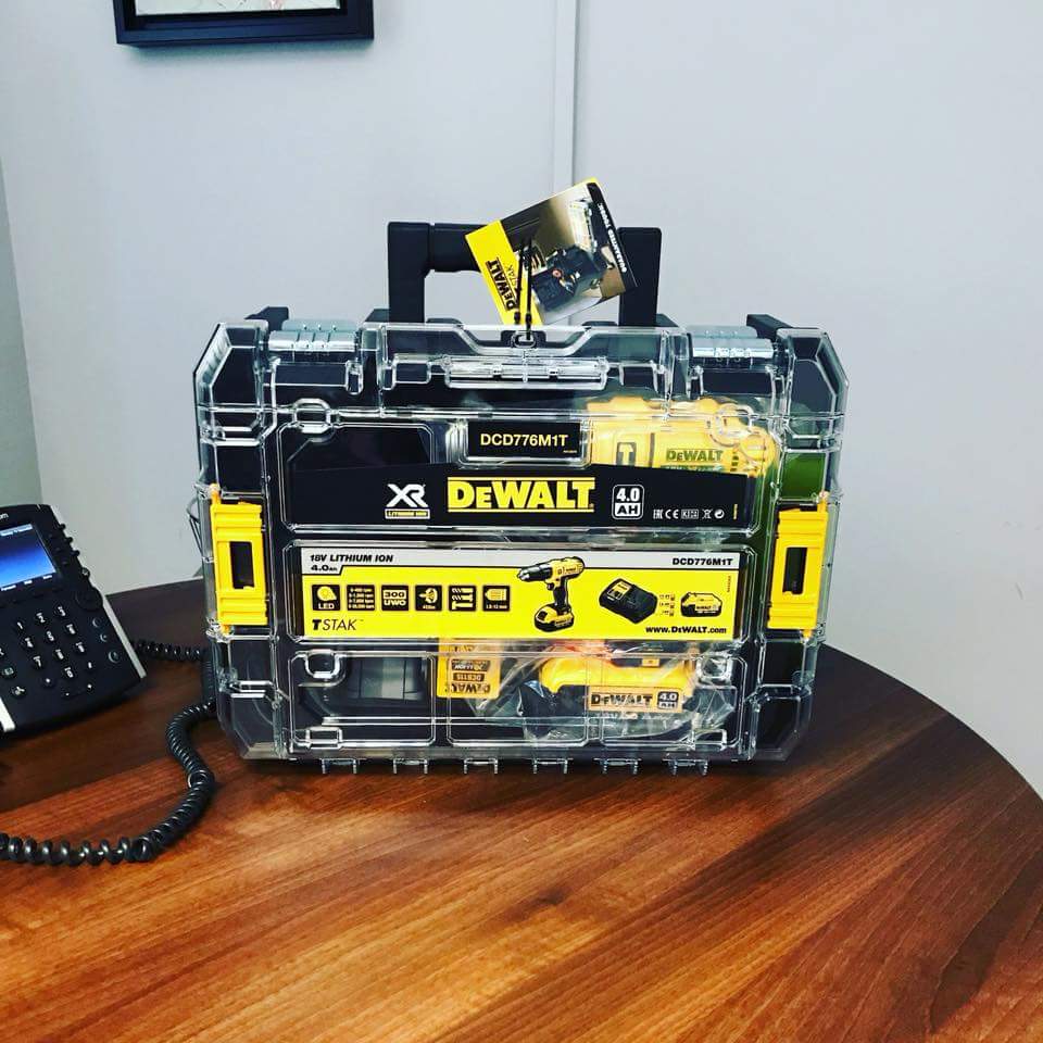 startradesman's tweet photo. Competition time to be in for a chance to win this dewalt XR drill in time for Christmas give our page a like and share. The draw will be this Friday at 4pm. The winner will  be picked at random on our live Facebook feed. GOOD LUCK 🛠 https://t.co/nP0Tnx1AYn
