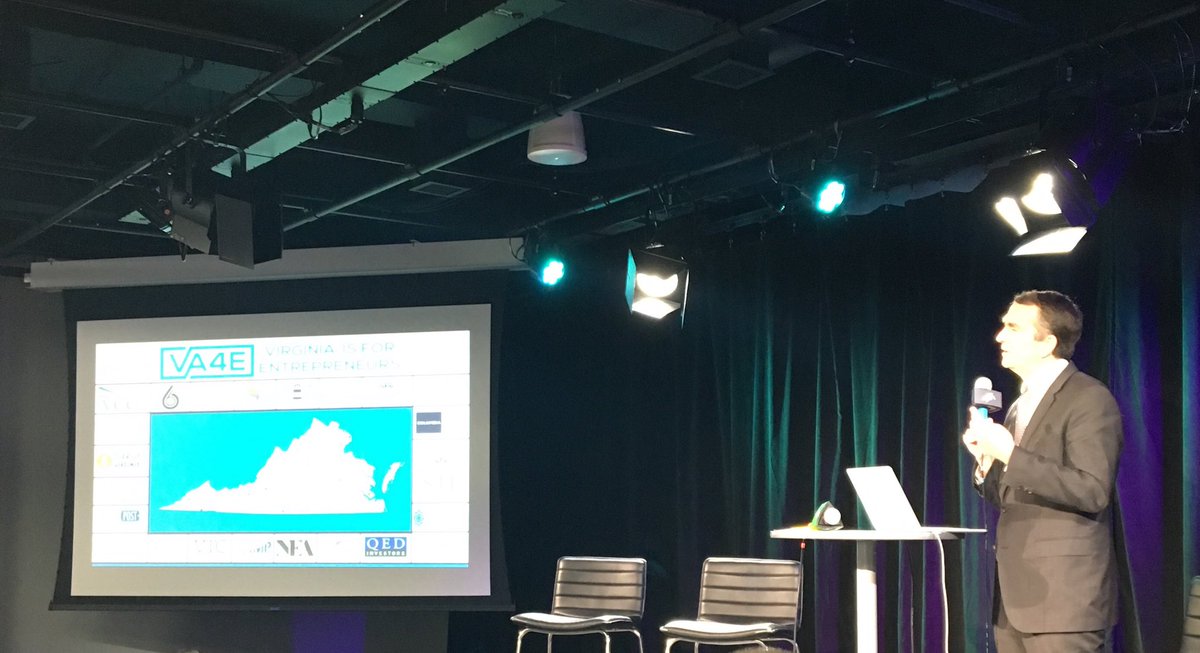 Gov Elect Northam kicks off VA4E connecting VA investors with entrepreneurs!