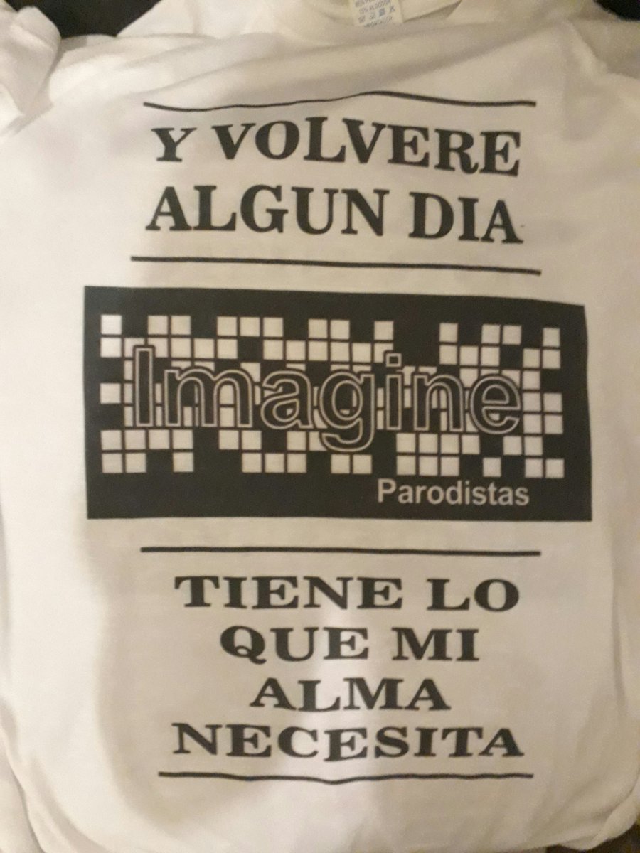 VickyDenis1's tweet photo. No puedo pedir más, este es mi lugar, y sí, me toca irme, pero con el pecho inflado, pudiendo decir "yo fui parte de este hermoso conjunto"
Gracias por todos los años hermosos que viví con ustedes, no los cambio por NADA, son mi orgullo!!!
#ImagineTieneLoQueMiAlmaNecesita🙌💙 https://t.co/i5Z01wLYRg