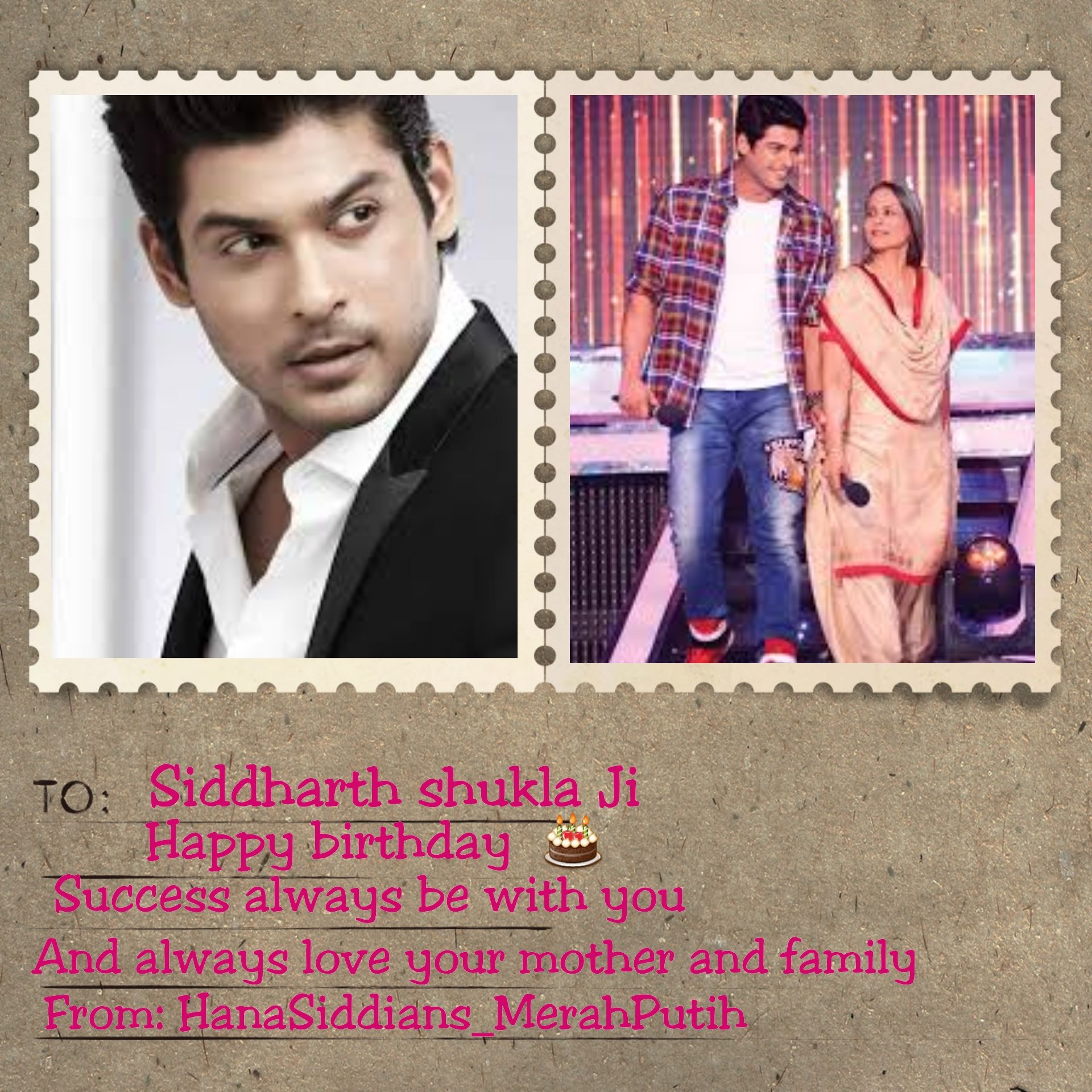   Happy birthday Siddharth Shukla Ji.. 