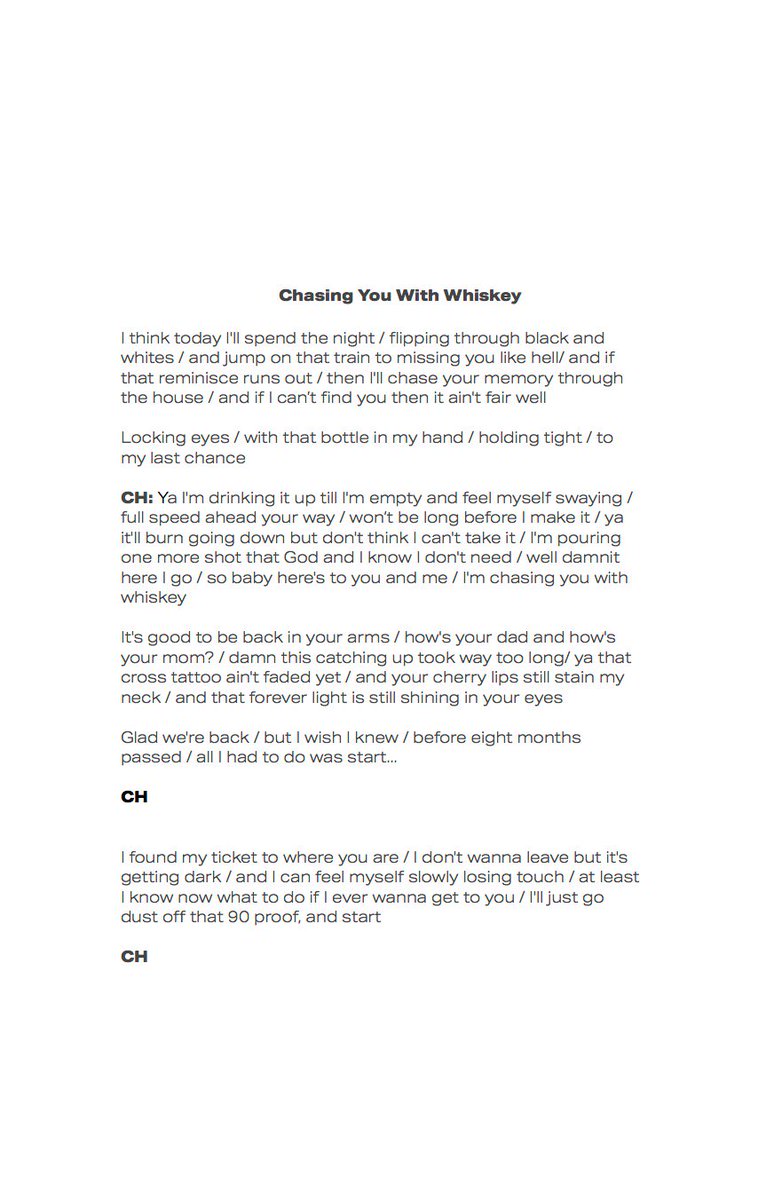 Tucker Beathard On Twitter Chasing You With Whiskey