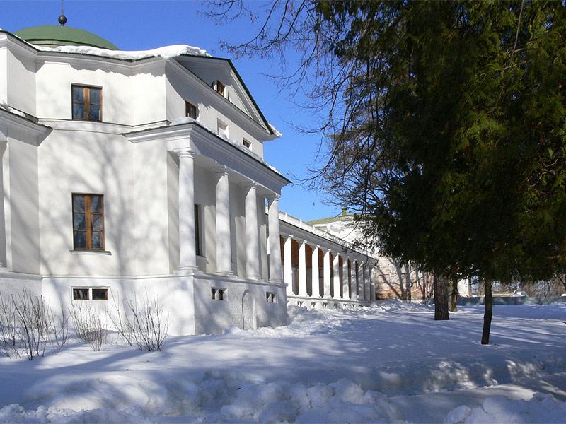 Остафьево музей усадьба зимой