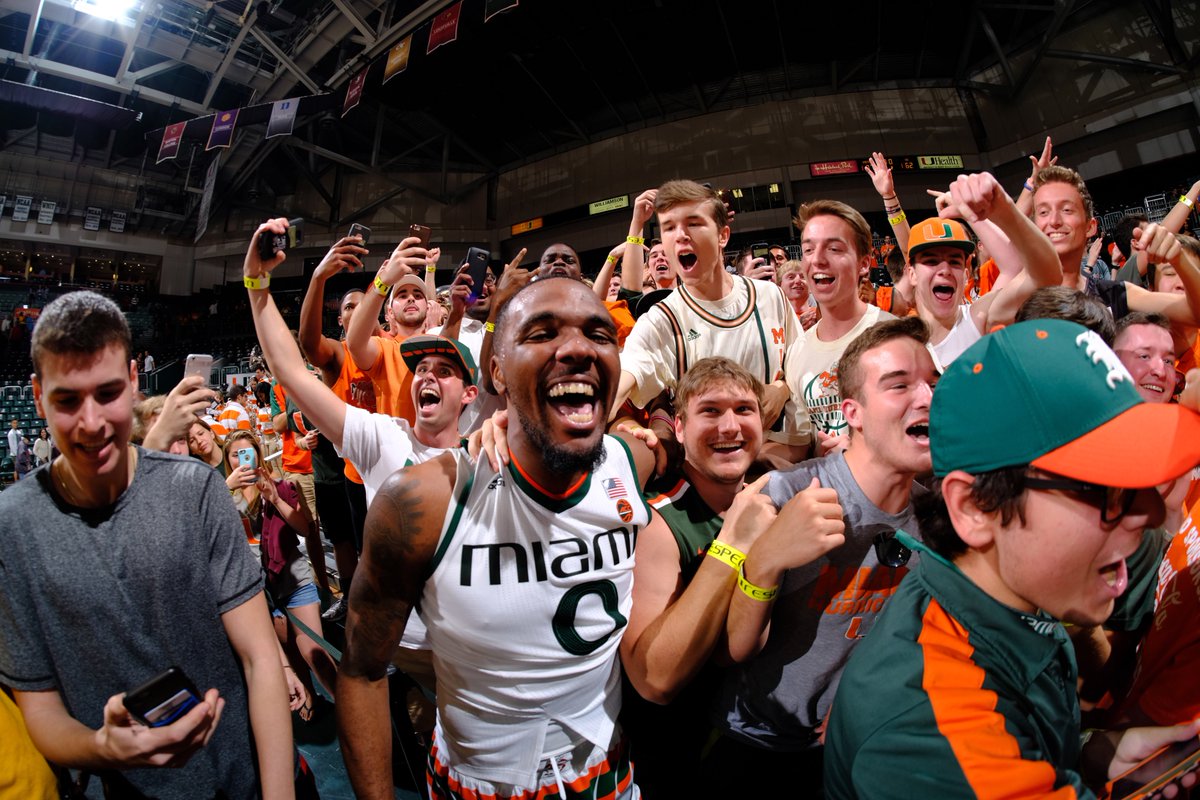 CanesHoops's tweet photo. The Hurricanes No. 6 ranking in the AP Top 25 is their highest position in the poll since they were 5th on March 18, 2013. https://t.co/rqsmr3iNlT